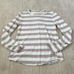 Marine Layer Long Sleeve Stripe Tee Shirt Top XS